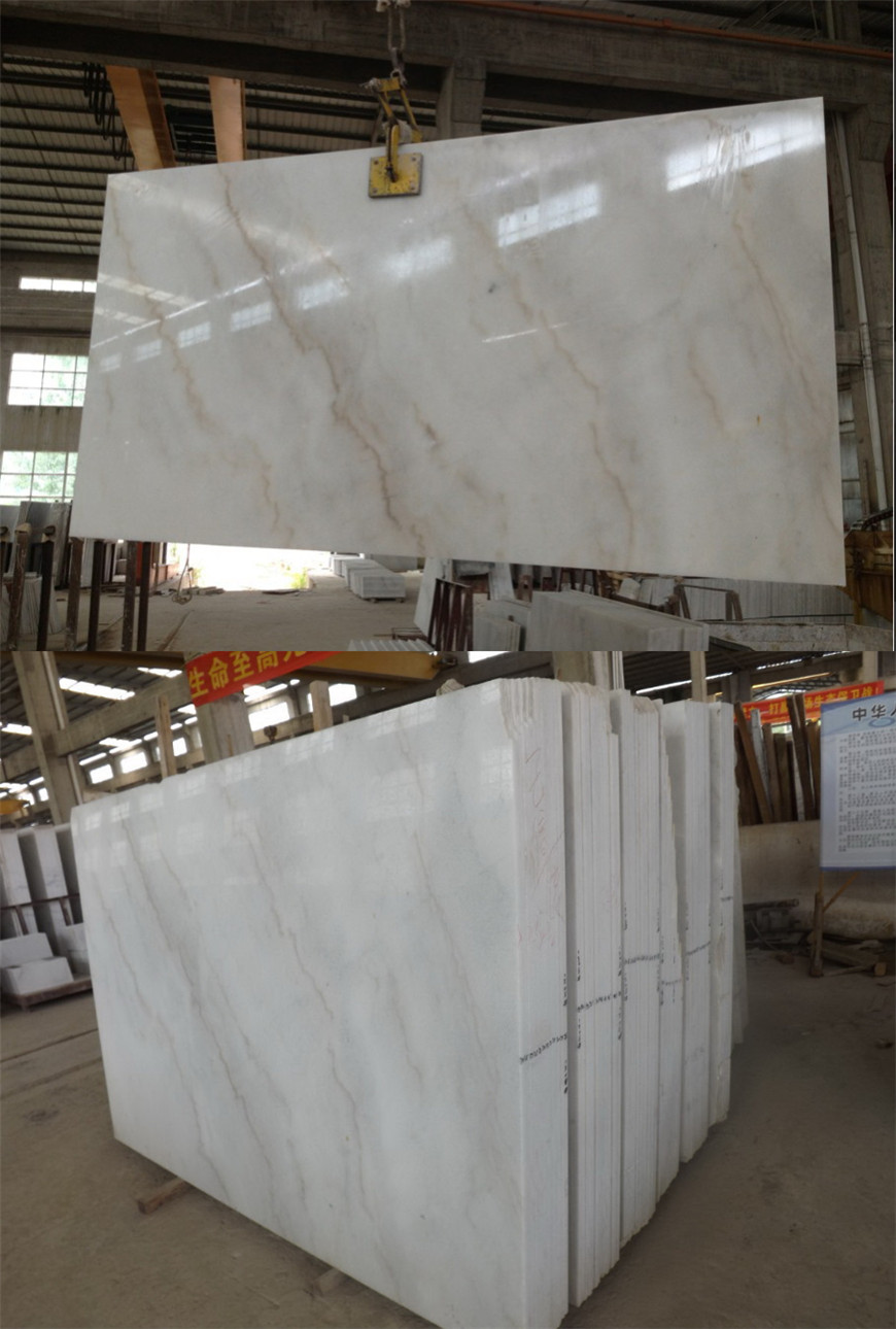 Guangxi white marble