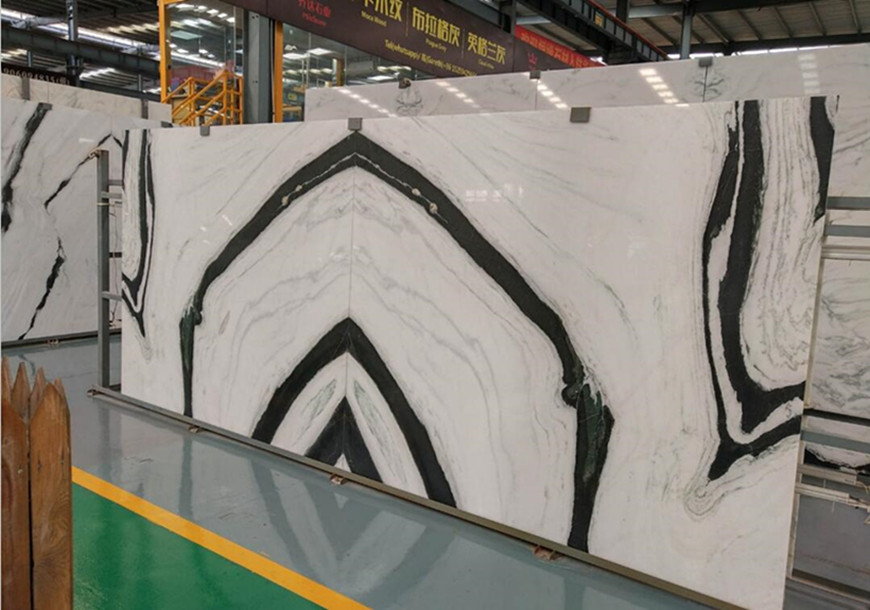 panda white marble