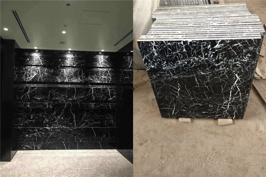 marquina marble tile