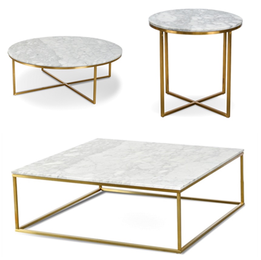 white marble coffee tables