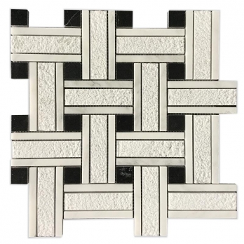 White Marble Mosaic Sheet