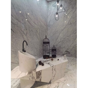 Statuario white marble