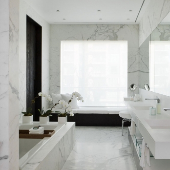 Calacatta white marble