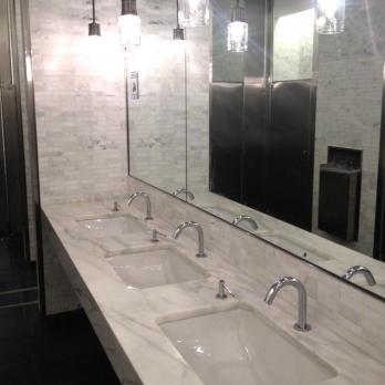 Bathroom Statuary carrara marble countertop