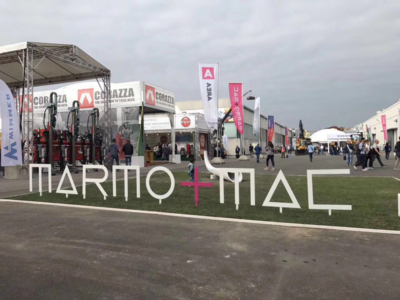 MarmoMac Stone Fair 2017 in Italy Verona