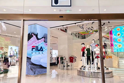 FILA Project with Crystallized White Marble